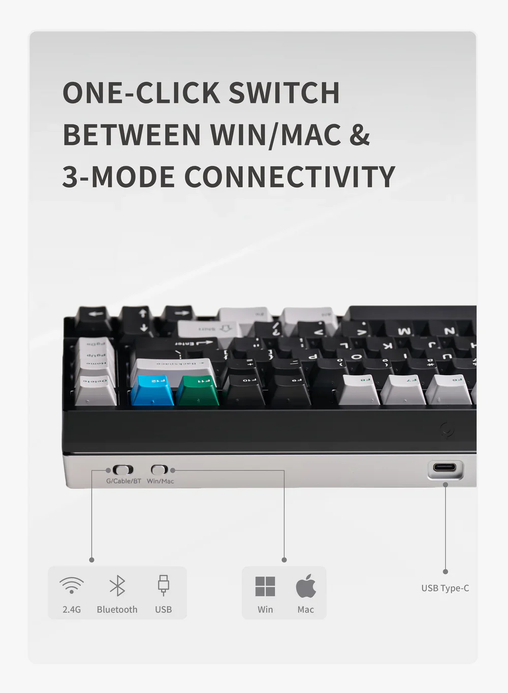 Neo98 Pre-Built Wireless Mechanical Keyboard - Image 5